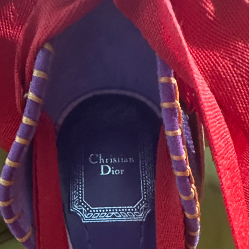 Dior X John Galliano - Spring 2011 Tahiti Dream Platform Pumps - Picture 5 of 8